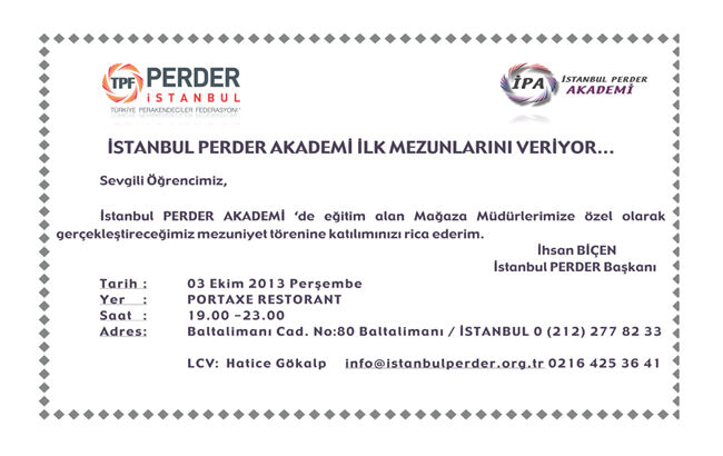 İPA İLK MEZUNLARINI VERİYOR!