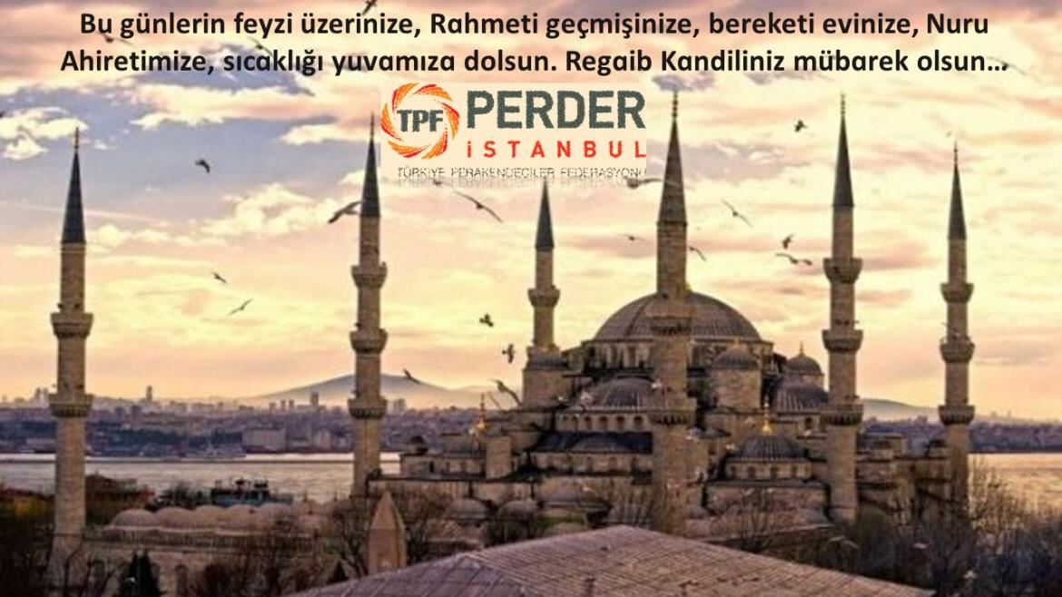 Regaib Kandilimiz Mübarek Olsun.