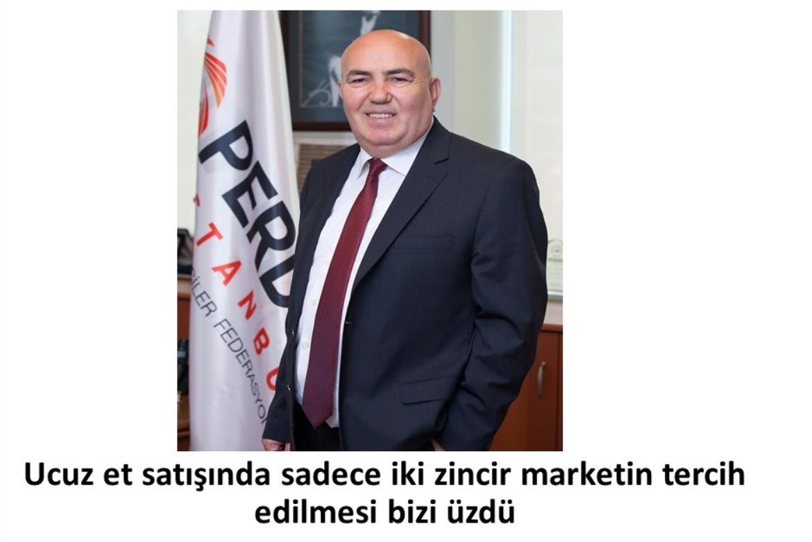 Ucuz et satışında sadece iki zincir  marketin tercih edilmesi bizi üzdü