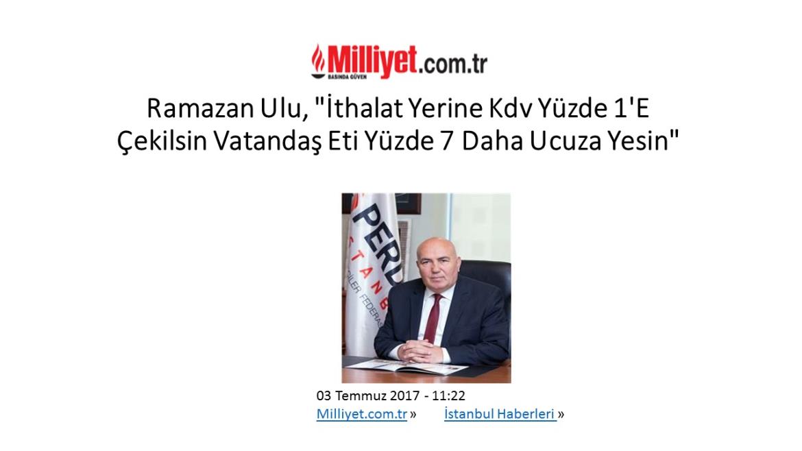 Ette ucuzluk için KDV indirilsin