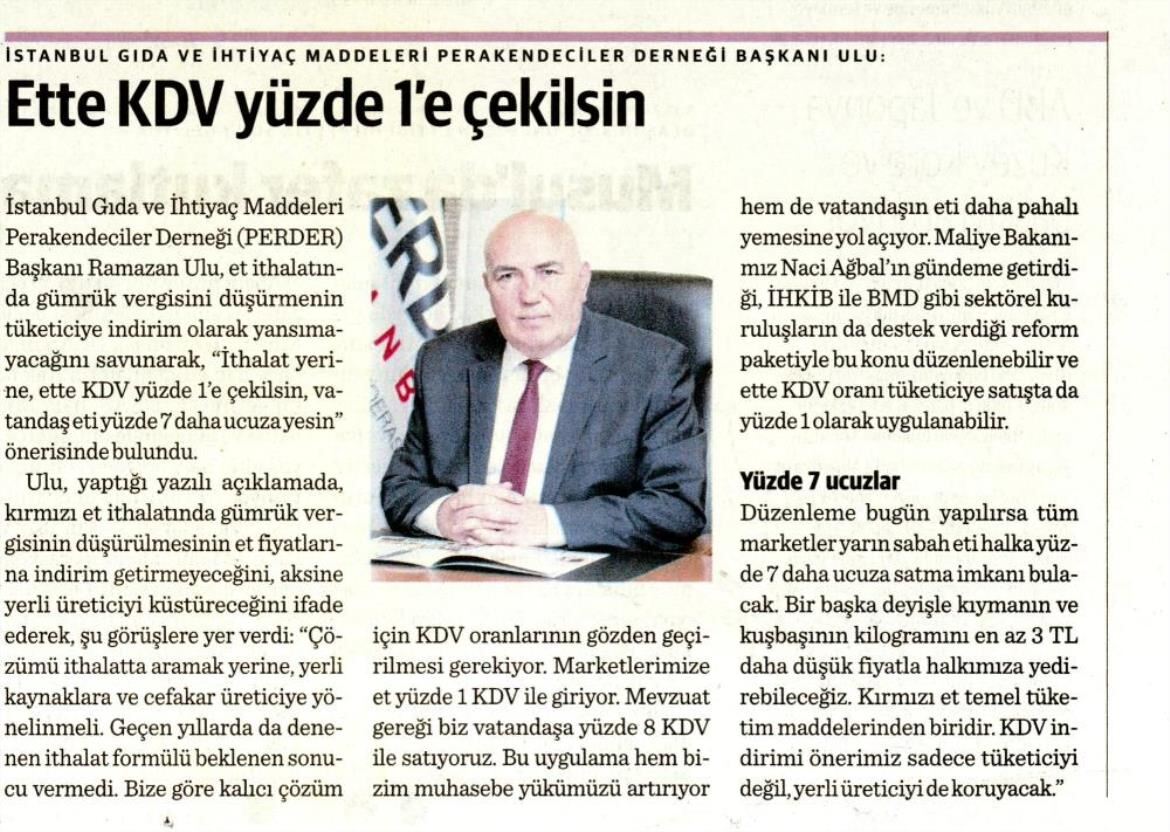 Ette KDV %1 ÇEKİLSİN