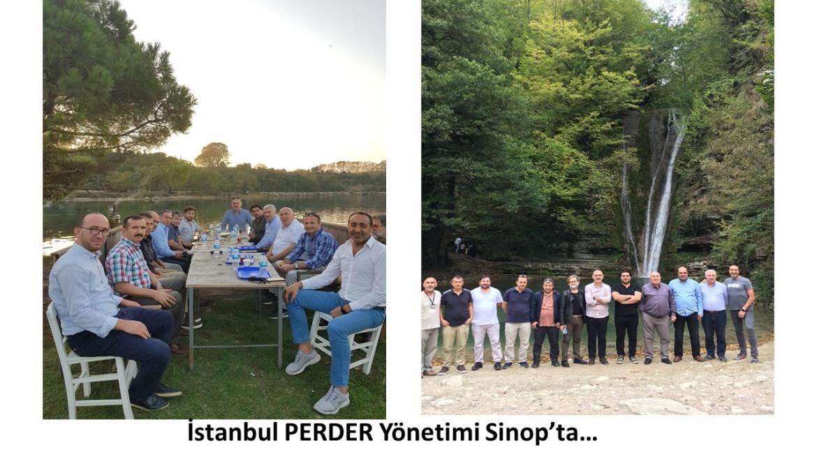 İstanbul PERDER Yönetimi Sinop’ta…