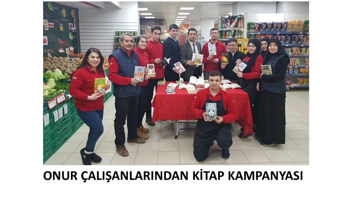 ONUR ÇALIŞANLARINDAN KİTAP KAMPANYASI