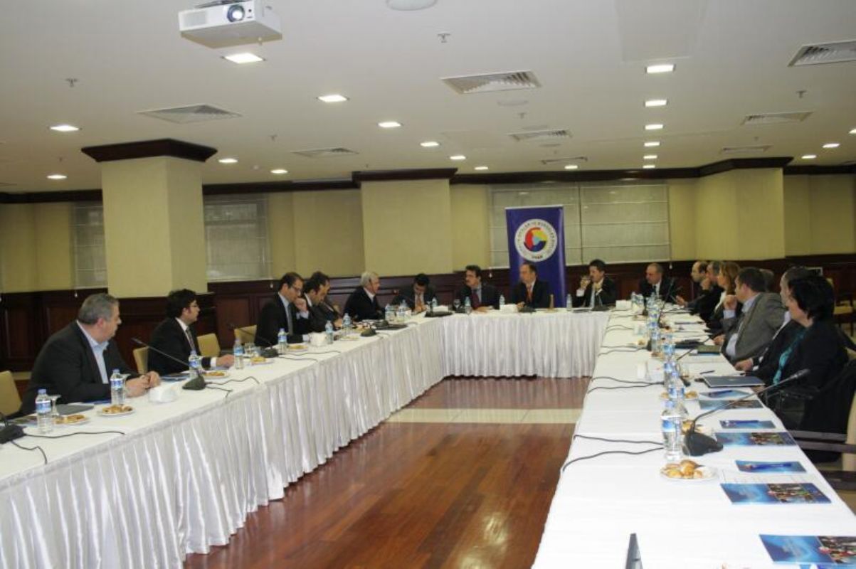 İHSAN BIÇEN TOBB TOPLANTISINDA