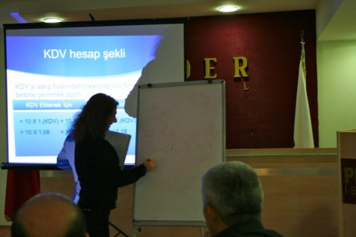 20 ŞUBAT 2013 PERAKENDE MATEMATİĞİ EĞİTİMİNDEN GÖRÜNTÜLER