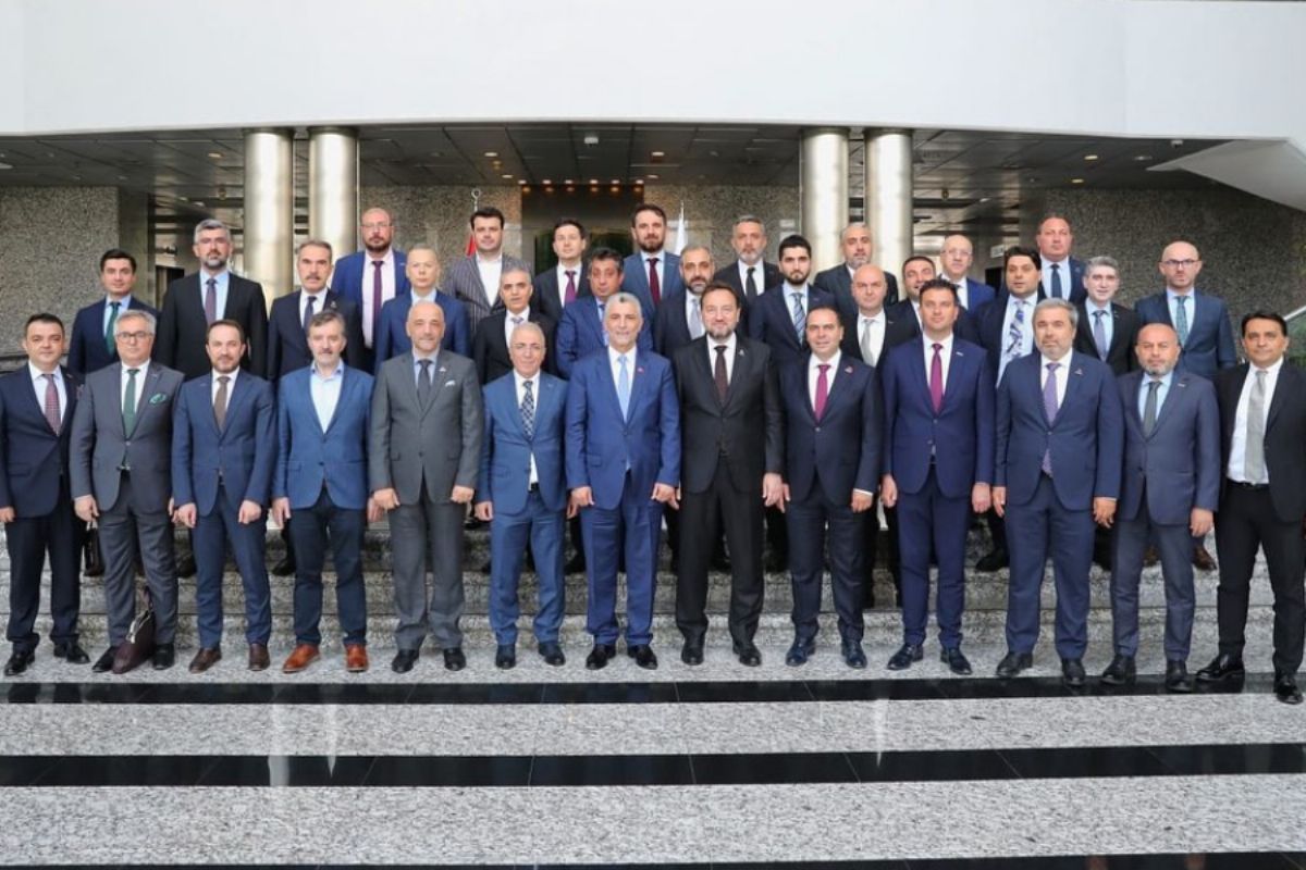 Ticaret Bakanımız Ömer Bolat' a Hayırlı Olsun Ziyareti