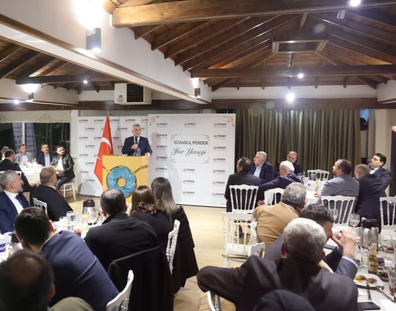 İstanbul PERDER İftar Organizasyonumuza, Ticaret Bakanımız Sayın Prof. Dr. Ömer BOLAT teşrifleri ile bizleri onurlandırdı. 