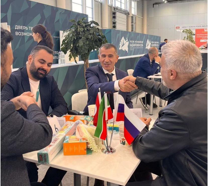 Rusya / Kazan Ekonomik Forum Fuarı Kapsamında Yeni İşbirliklerine İmza Attık.