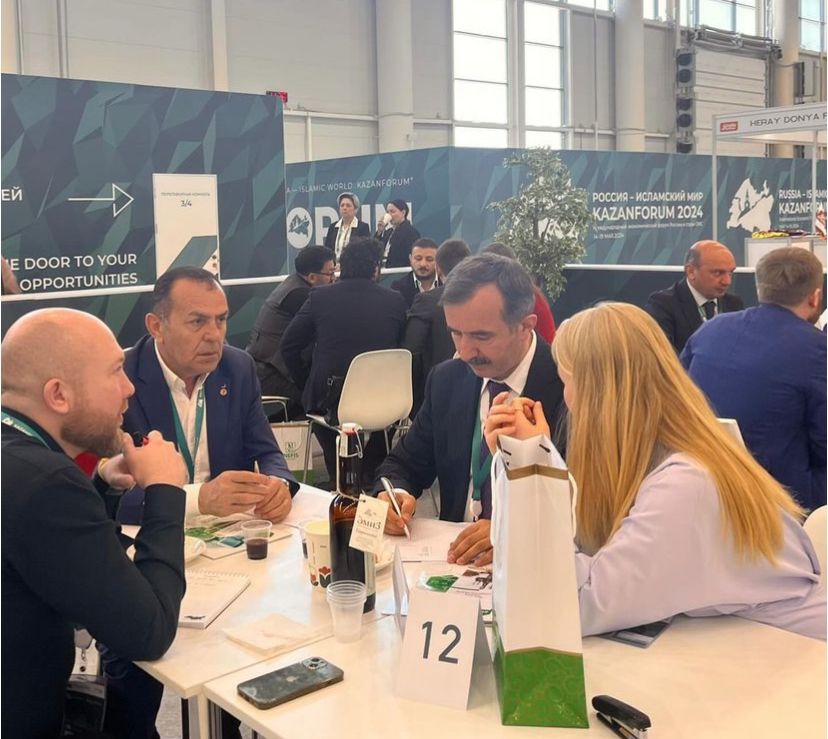Rusya / Kazan Ekonomik Forum Fuarı Kapsamında Yeni İşbirliklerine İmza Attık.