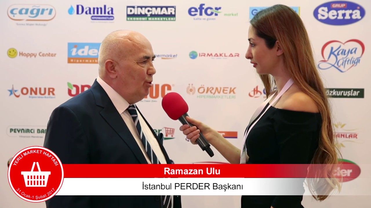İstanbul PERDER Başkanı Ramazan Ulu, Yerli Market Haftası'nı değerlendirdi