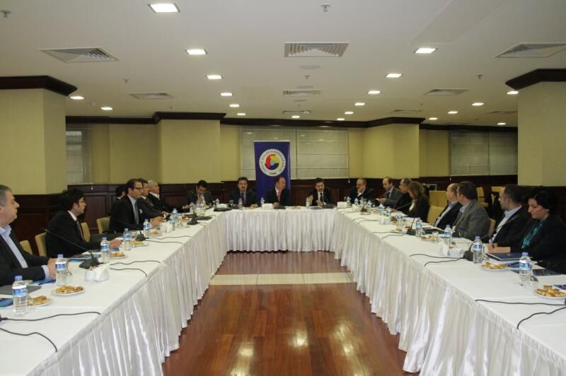 İHSAN BIÇEN TOBB TOPLANTISINDA