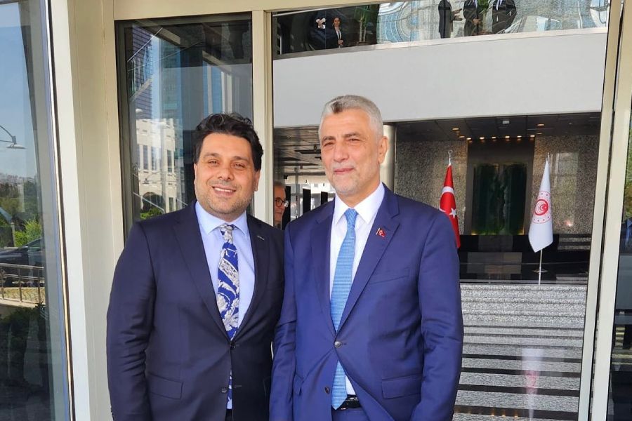 Ticaret Bakanımız Ömer Bolat' a Hayırlı Olsun Ziyareti