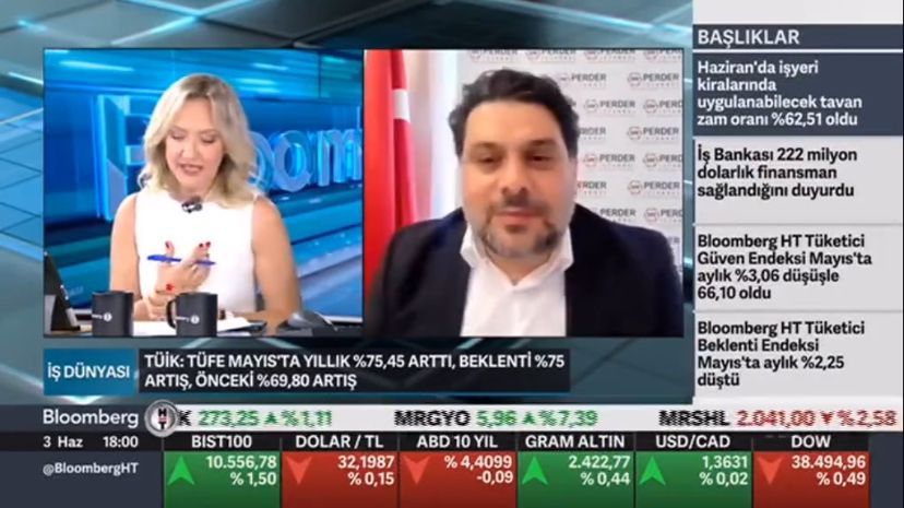 Başkanımız Faruk GÜZELDERE, BloombergHT İş Dünyası Programında Didem Arslanoglu ‘nun Konuğu Oldu. 