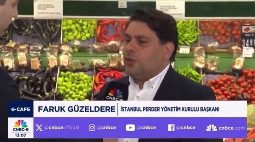 Başkanımız Faruk Güzeldere, CNBC-e Canlı Yayın Konuğu Oldu.