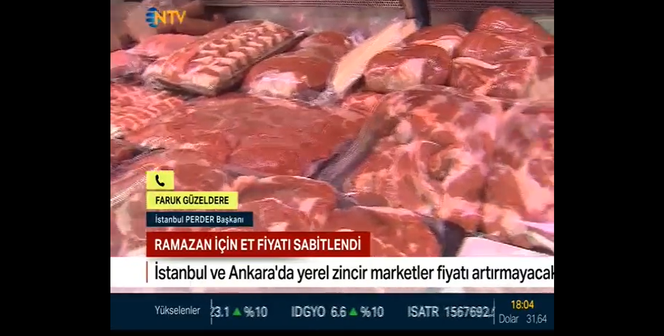 Başkanımız Faruk Güzeldere, Et ve Süt Kurumu ile Yapmış Olduğumuz Protokolü NTV Habere Anlattı.