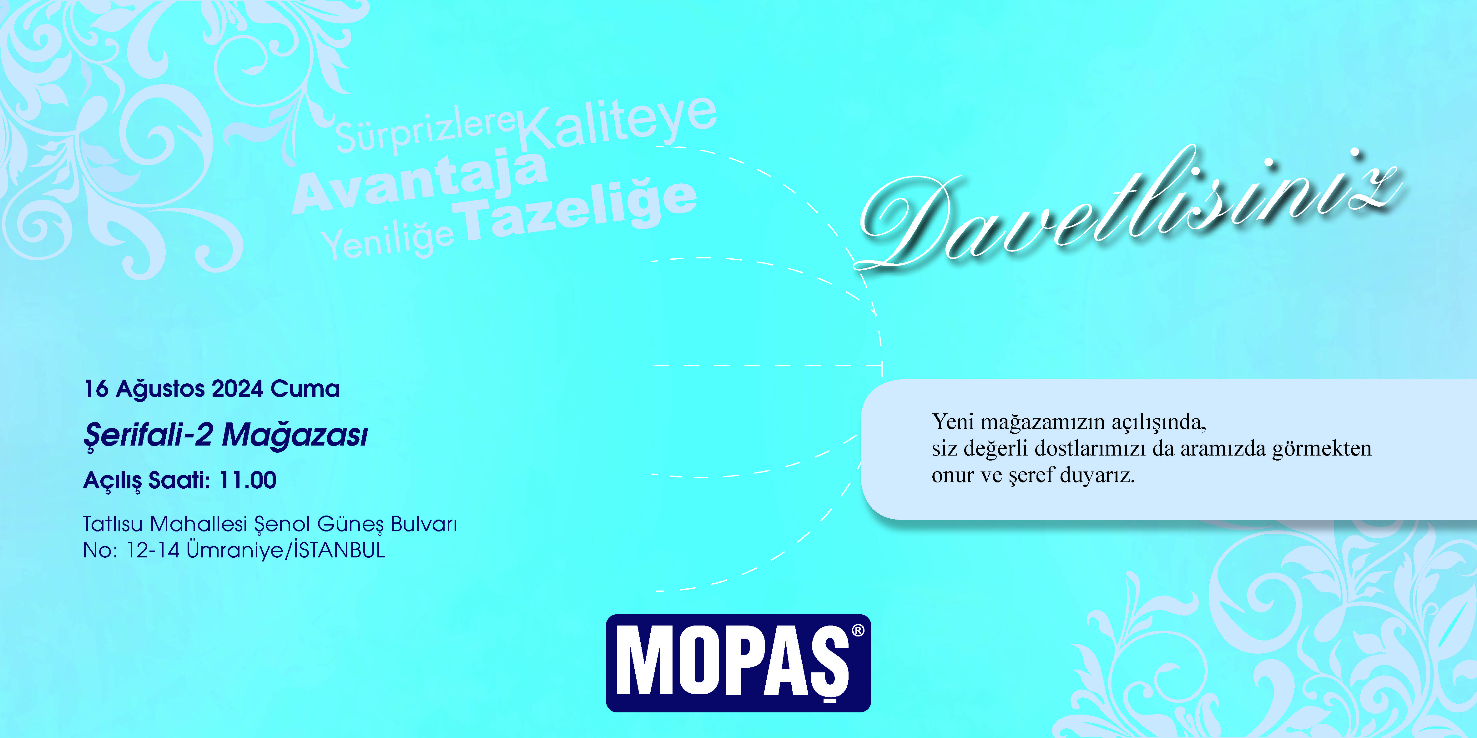 Mopaş Market Şube Açılışı...