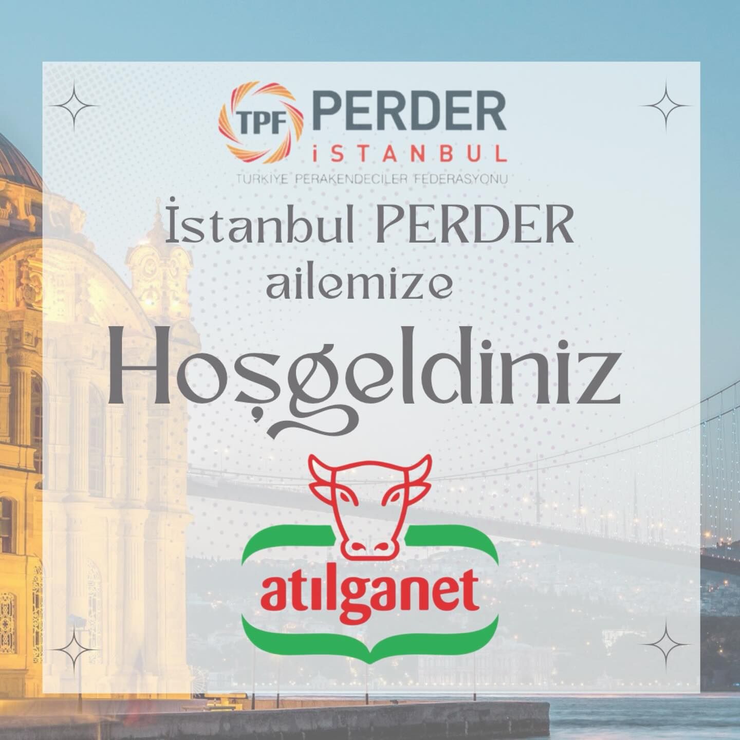 İstanbulPERDER ailemize hoşgeldin Atılgan Et