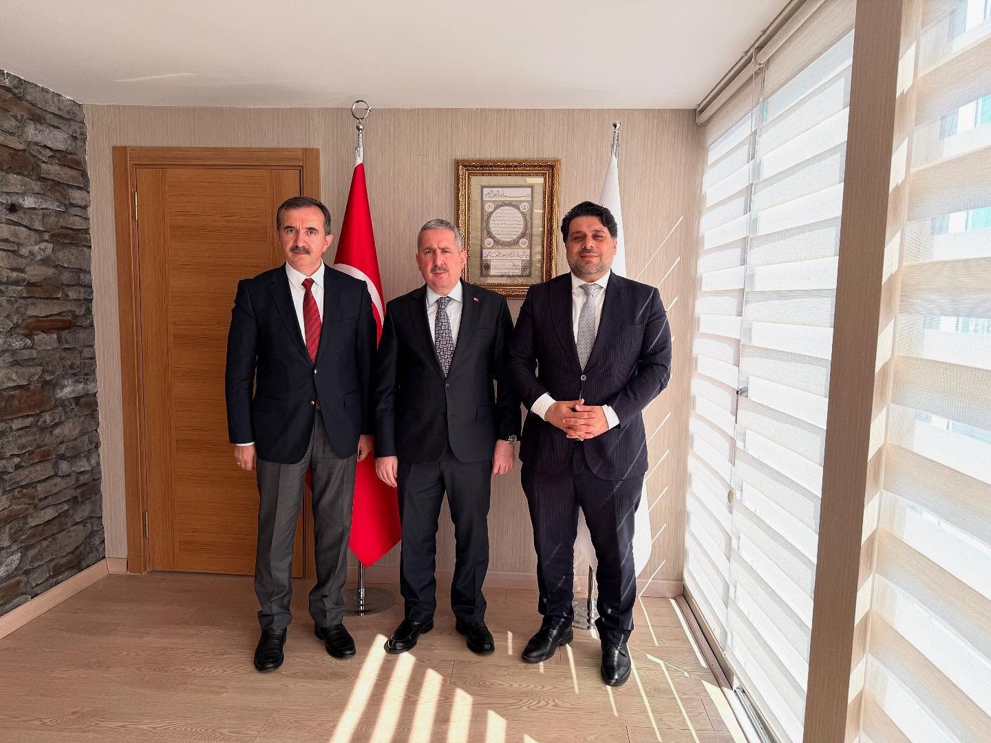 Başkanlarımız Faruk Güzeldere ve Rahmi Kartal, Ticaret Bakan Yardımcısı Mahmut Gürcan’ı Ziyaret Etti