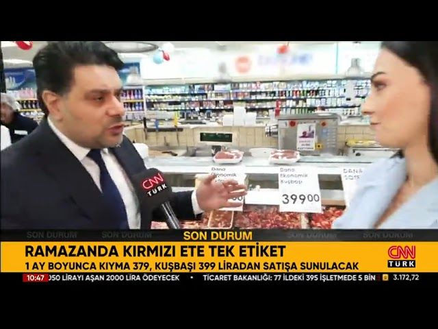 İSTANBUL'DA KIRMIZI ET FİYATLARI SABİTLENDİ. İŞTE O MARKETLER.