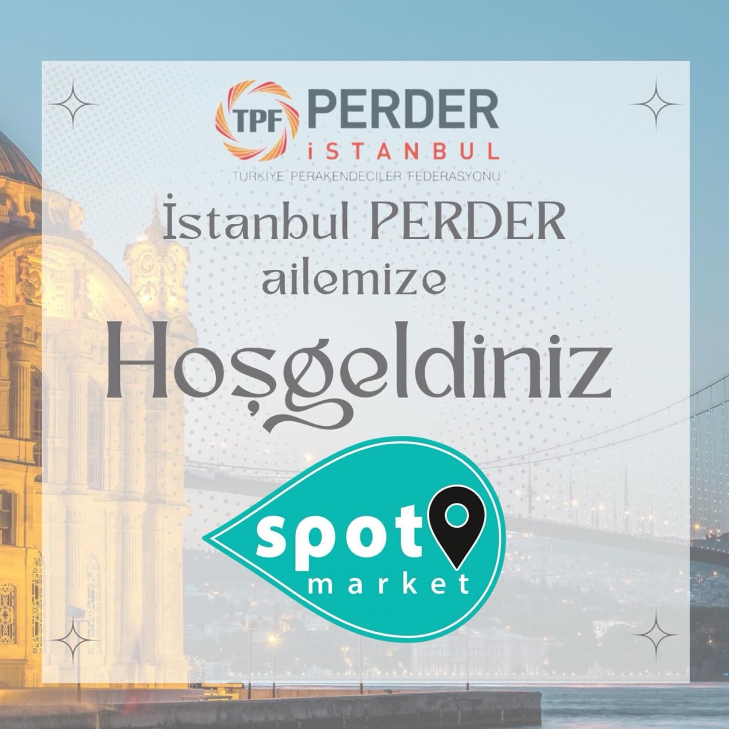Spot Gross Market, İstanbulPERDER Ailesine Katıldı
