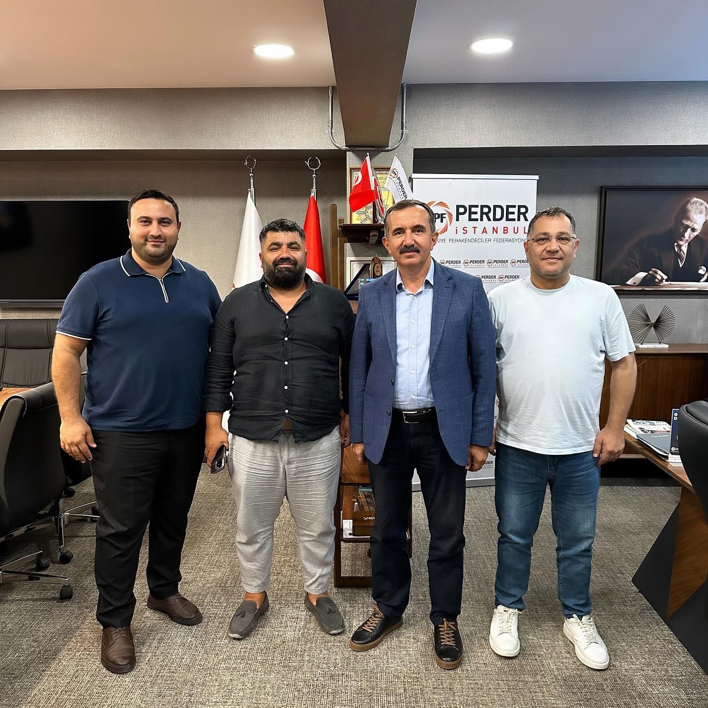 KBR Yönetiminden Başkan Kartal’a Ziyaret