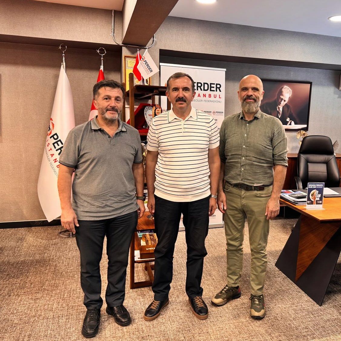 HMY ve Focuscope Yönetiminden Başkan Kartal’a Ziyaret