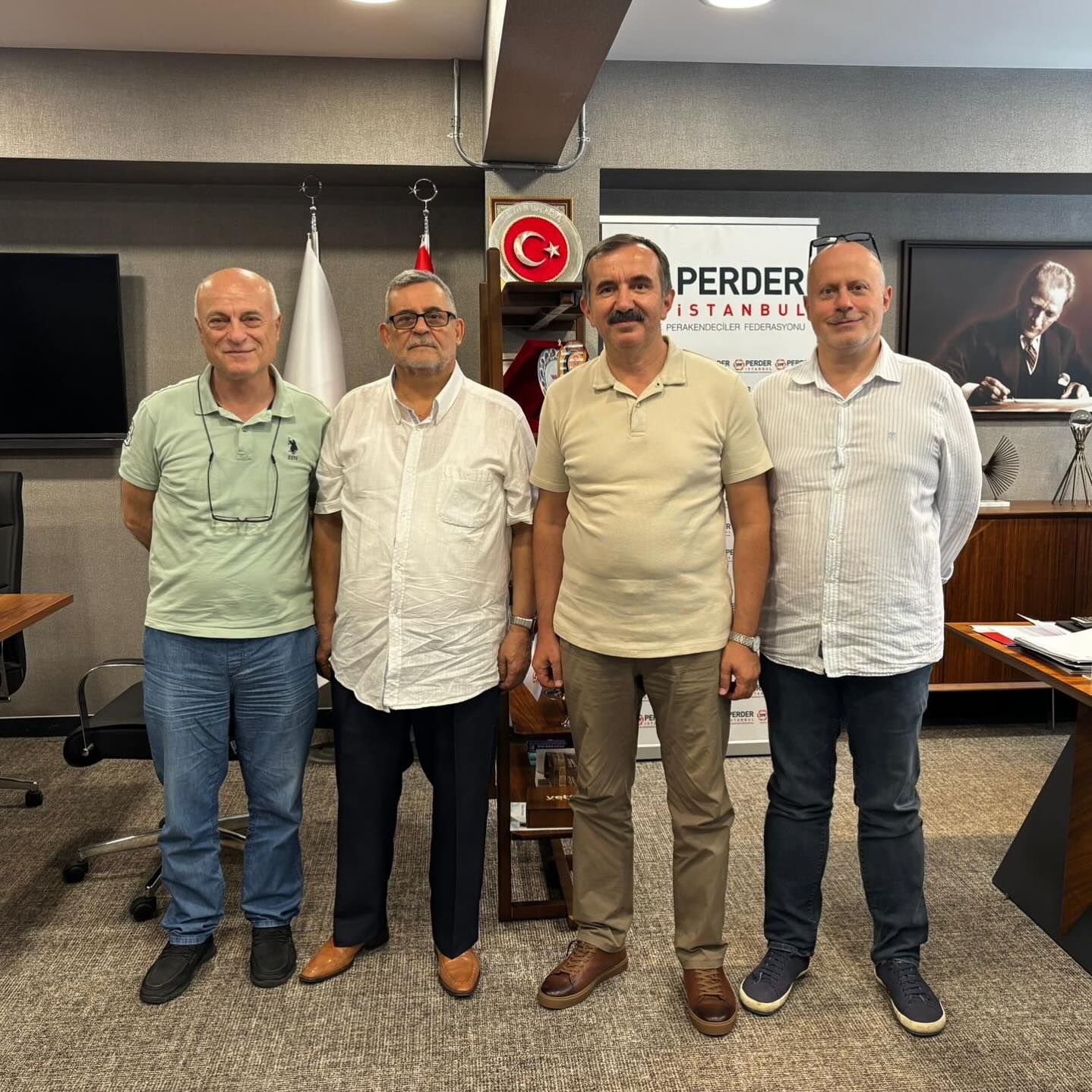 Vatan Gıda ve Vatan Market’ten Başkan Kartal’a Ziyaret